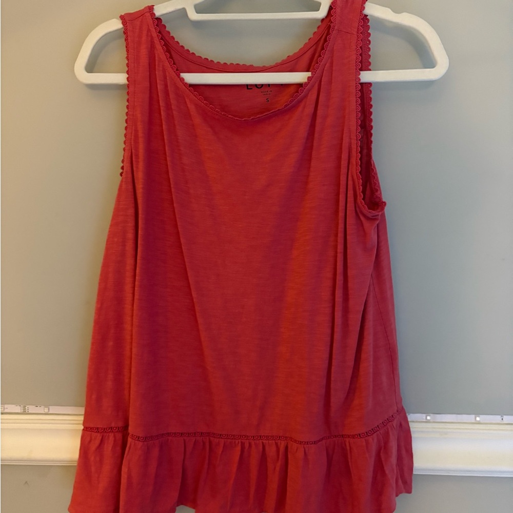 Loft Pink Tank Top